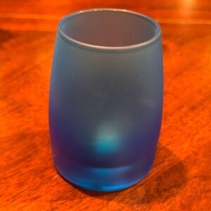 New PartyLite Ocean Blue Votive Holder